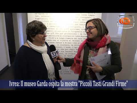 immagine di anteprima del video: Mostra Piccoli Tasti Grandi Firme, intervista a Paola Mantovani.